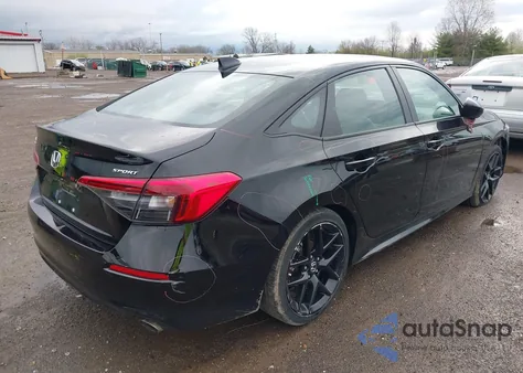 2023 Honda Civic Sport z USA, uszkodzony, nr VIN 2HGFE2F55PH516596